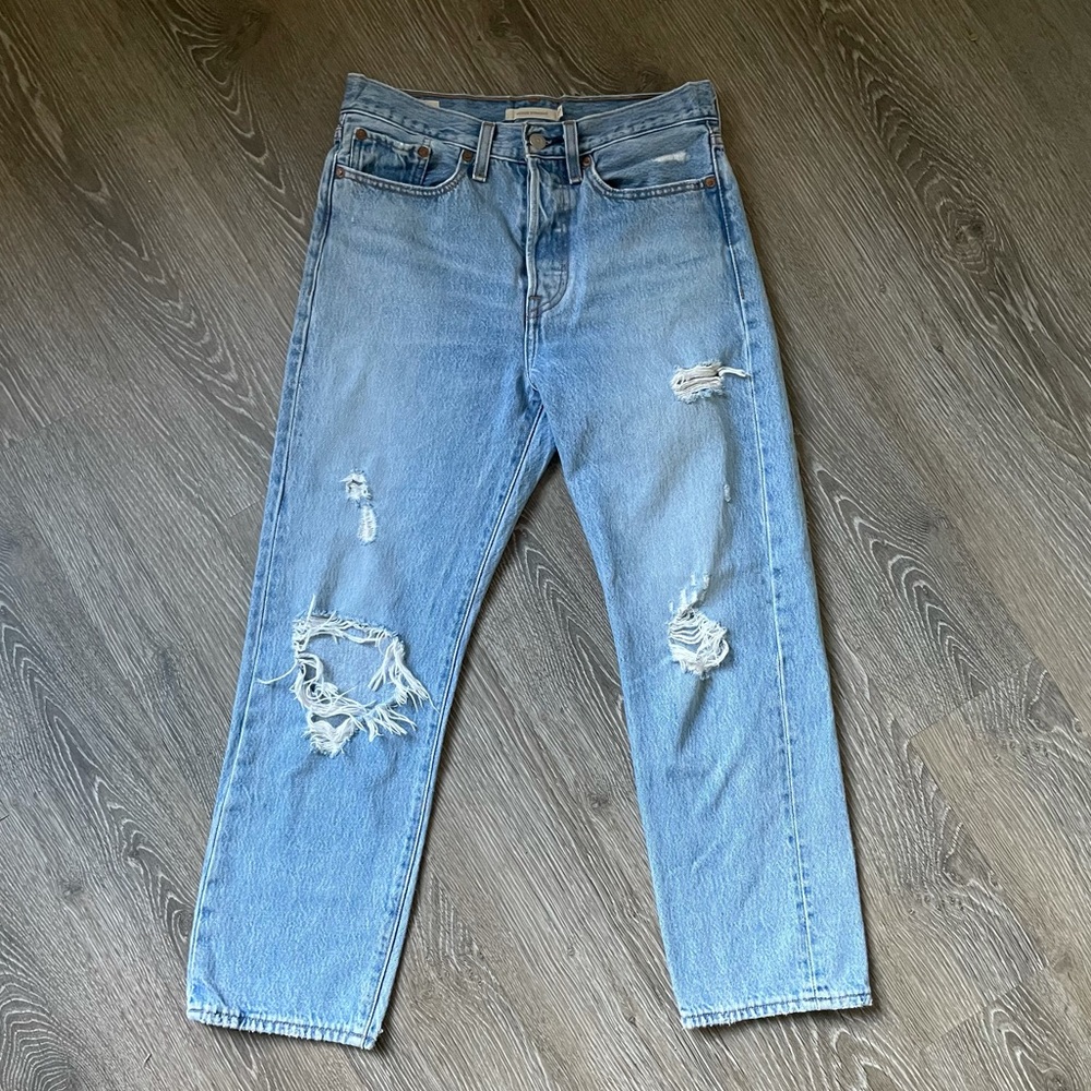 Wedgie straight levi’s